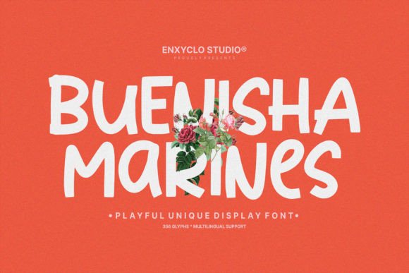 Buenisha Marines Font for Handmade Creations