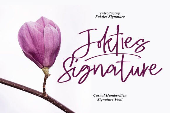 Fokties Font for Business Branding
