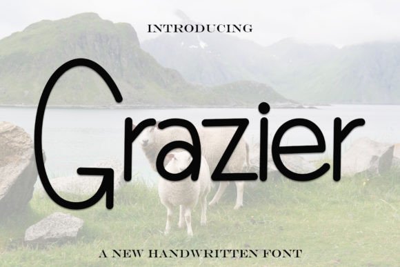 Grazier: The Handwritten Typeface That Brings Soul to Your Crafts