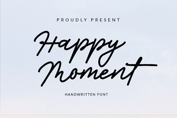 Happy Moment: The Script Amp Typeface That Elevates Campaign Design