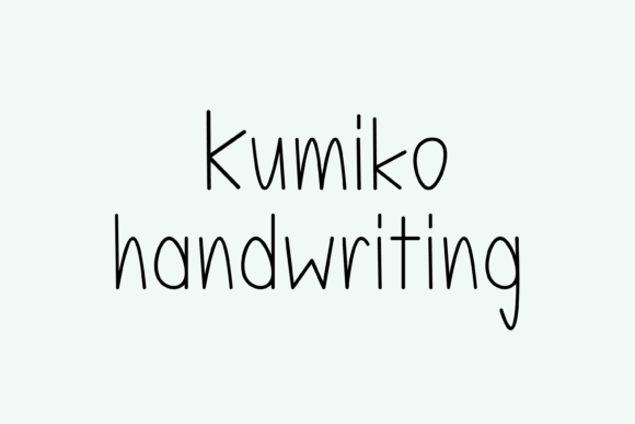 Kumiko: A Whimsical Font for Handmade Creations