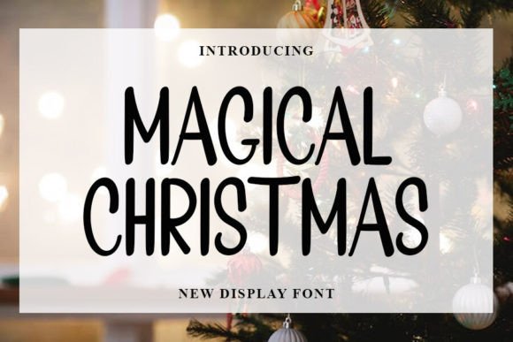 Magical Cristmas: The Perfect Handwritten Font for Crafters and Sellers