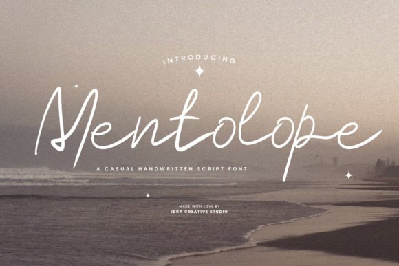 Mentolope: The Casual Script Typeface That Boosts Campaign Clarity
