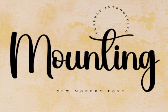 Mounting: A Designer's Real-World Review of This Script Amp Typeface