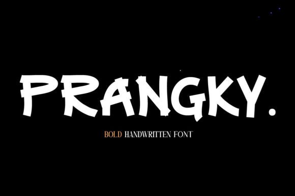 Prangky: The Handwritten Typeface That Elevates Digital Brand Identity