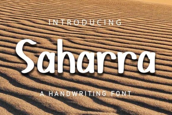 Saharra Font for Eye-Catching Branding and Campaigns