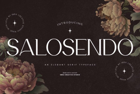 Salosendo: The Elegant Serif Font for Handmade Brands