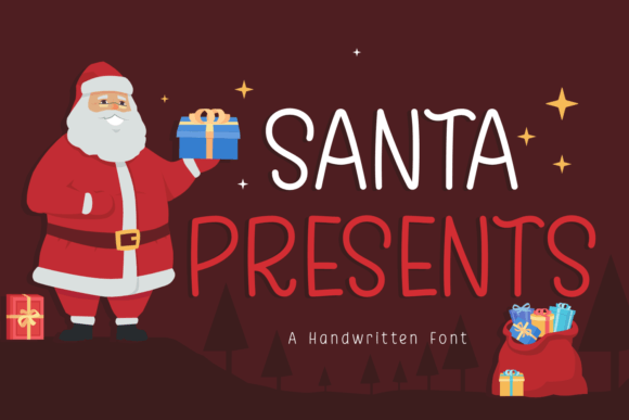 Santa Presents: The Playful Typeface for Festive Campaigns