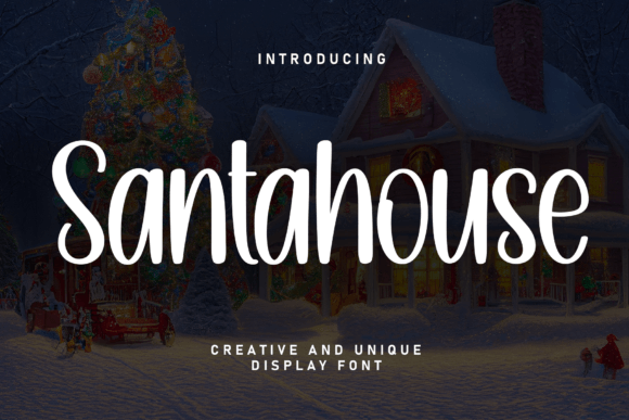 Santahouse: The Handwritten Typeface for Modern Web Design