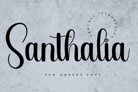 Santhalia: The Handwritten Typeface That Elevates Campaign Visuals