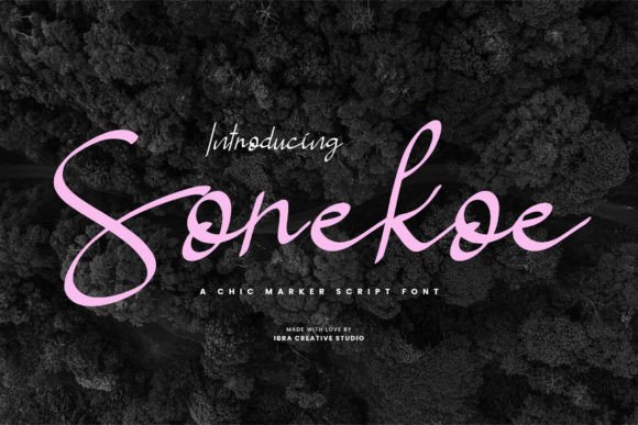 Sorekoe: A Chic Script Font for Modern Branding