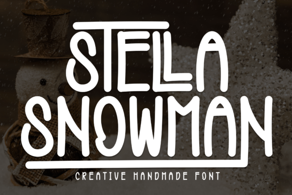 Stella Snowman: A Font That Elevates Brand Design