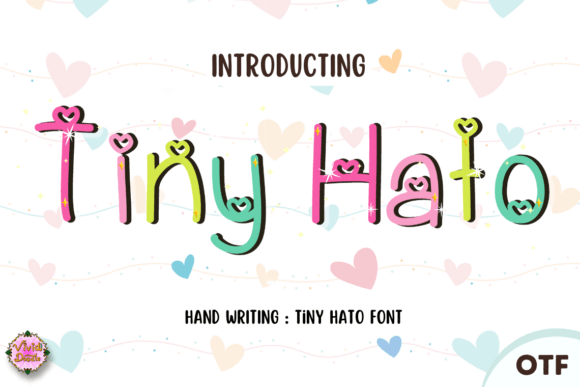 Tiny Hato: A Festive Hand-Lettered Typeface for Holiday Branding