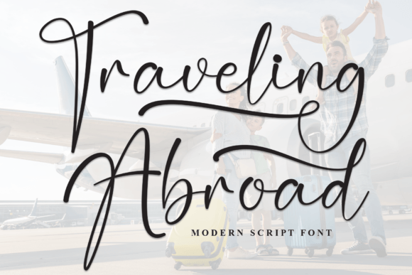 Traveling Abroad Font Review for Editorial Design