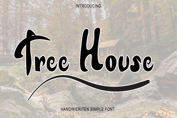 Tree House: A Handwritten Font for Editorial Elegance