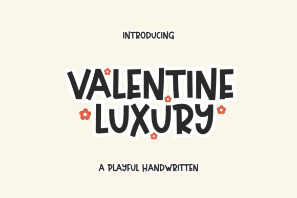 Valentine Luxury: The Handwritten Typeface for Premium Craft Products