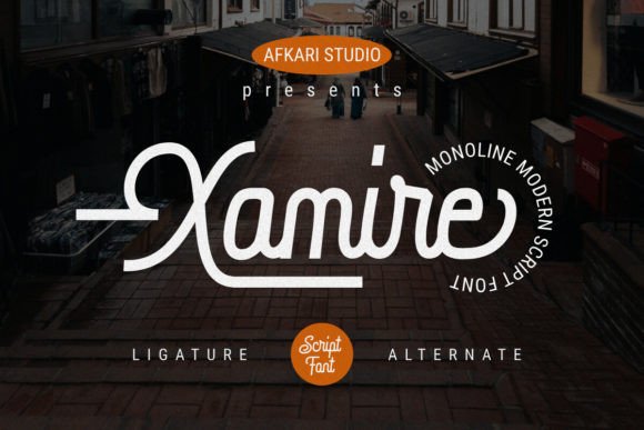 Xamire Font for Modern Branding and Marketing